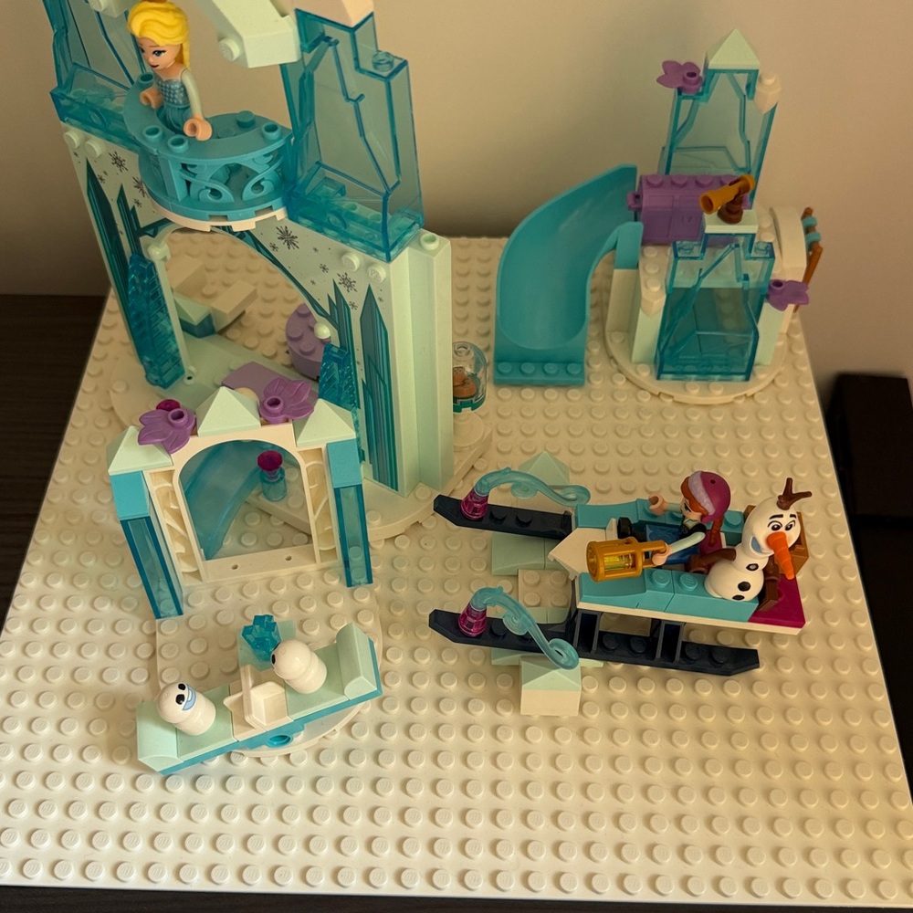 LEGO Disney Frozen Elsa Ice Castle Playset w/ Minifigures & Olaf